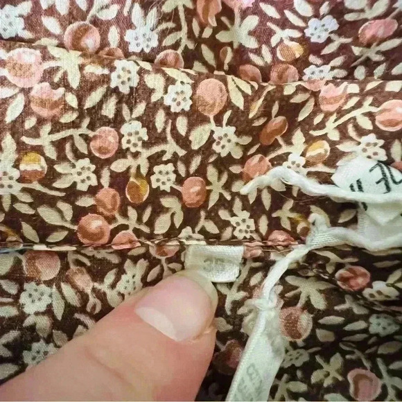 Vintage Italy Button Down Shirt Fruit Print Sz S Cotton - Picture 9 of 9